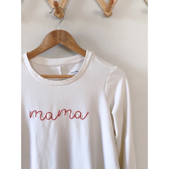 Ingrid & Isabel Mama Maternity Pullover Sweatshirt Christmas Holiday - Picture 11 of 11